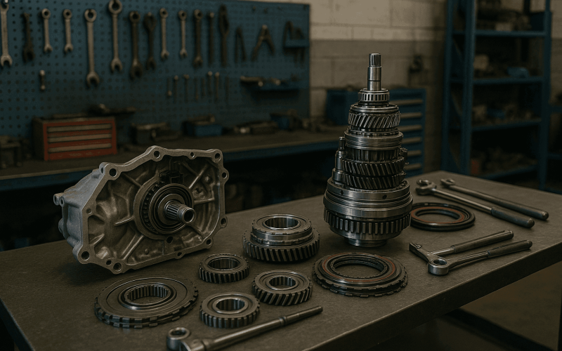 Unassembled Transmission